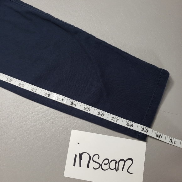 Aeropostale skinny navy blue uniform pants women's size 0 - Picture 10 of 11